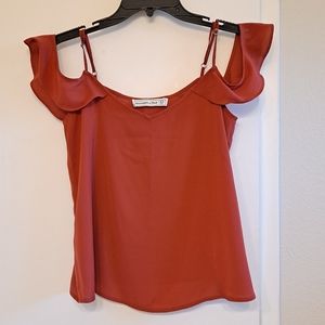 Abercrombie & Fitch Cold Shoulder Top XS